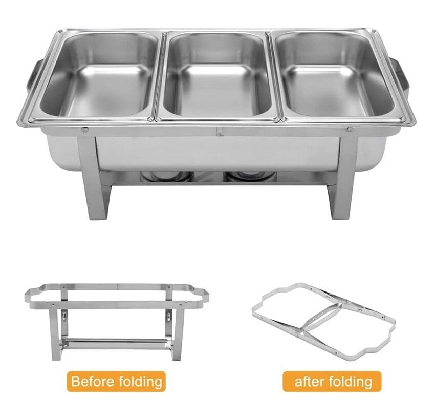 Triple Pan / 3 Division Chafing Dish - Image 3
