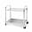 2 Tier Trolley Stainless Steel
