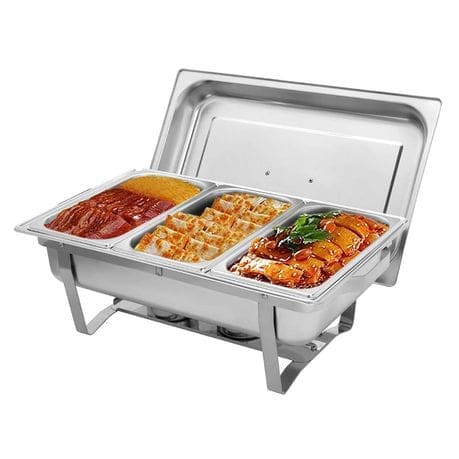 Triple Pan / 3 Division Chafing Dish - Image 2