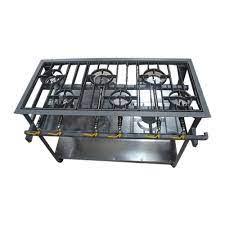 6-burner Staggered Boiling Table / Gas Stove(heavy Duty) - Image 2