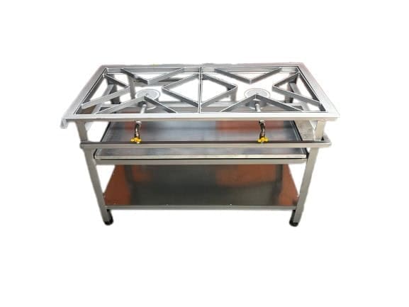 4-burner Boiling Table / Gas Stove 55cm X 55cm Plates (Heavy Duty) - Image 2