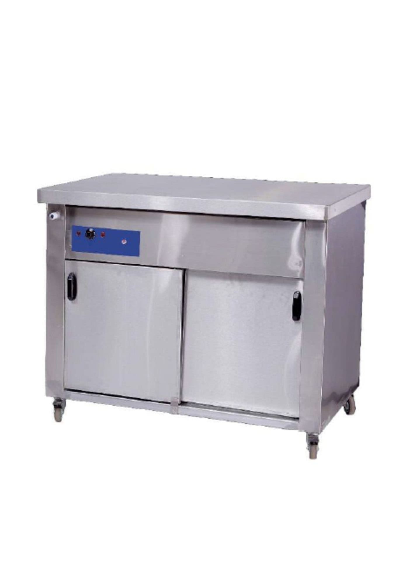 Neutral Service Counter 900mm X 700mm X 900mm - With *Hot* Doors