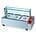3 Division Electric Bain Marie With Glass / Sneeze Guard (Table Top)