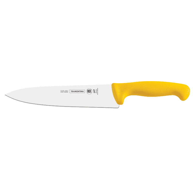 Tramontina Butcher & Meat Knife - 30cm (YELLOW)
