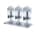 Triple Barrel *MANUAL* Juice Dispenser Machine