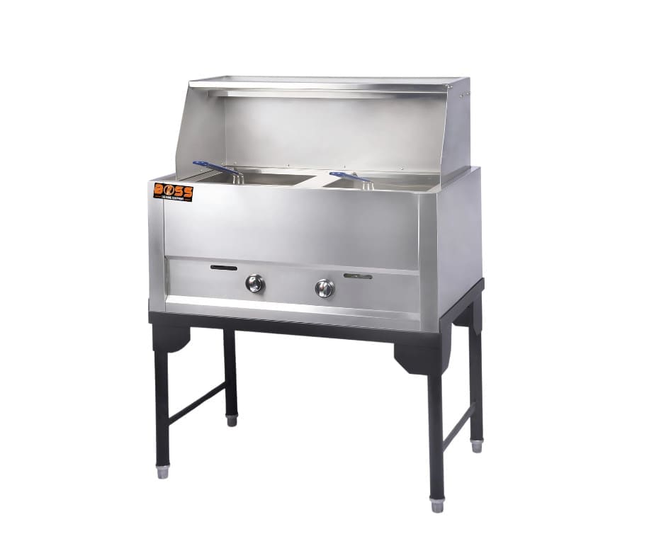 Spaza Gas Fryer (2x21lt) With Baskets