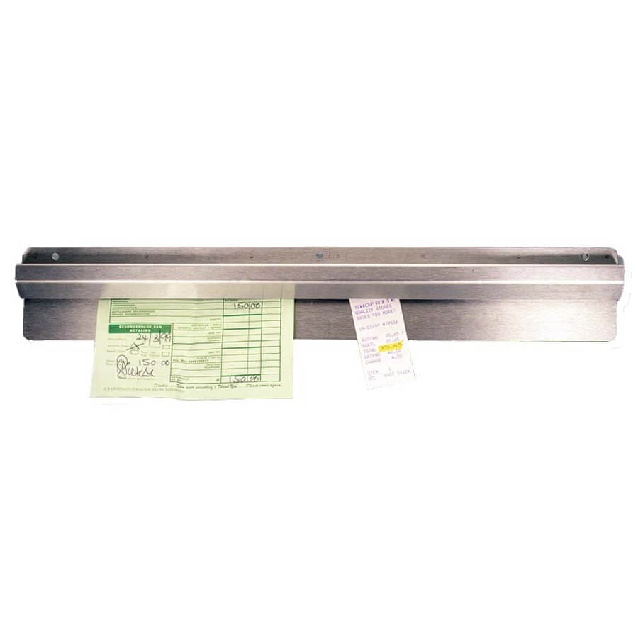 S/Steel Note And Receipt Holder - 450MM