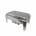 Silver Rectangular Chafing Dish - With Large Glass Display Window