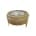Round Chafing Dish With Wooden Look