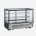 *Countertop* Cake Display Fridge Square Glass 660mm