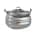 Aluminium 3-foot Legged Pots - No Feet