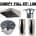 Complete Galvanised Extractor Canopy Kit - 1.2m