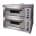 Anvil Double Deck 4 Tray Oven - Gas