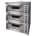 Anvil Triple Deck 6 Tray Oven - Gas