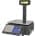 TERAOKA Digital Printing Scale 15kg/5g With Double Pole Display