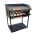 Gas Flame Steel Top Grillers With Lockable Wheels