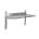 Single Stainless Steel Wall Shelving - 600MM,900MM,1200MM