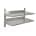 Double Stainless Steel Wall Shelving - 600MM X 300MM