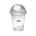 500ml Plastic Cups With Lids For Slush, Juices, Smoothies Etc
