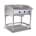 Flat Top Griller 900MM Electric Floor Standing