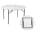 Round Plastic Folding Table 10-12 Seater